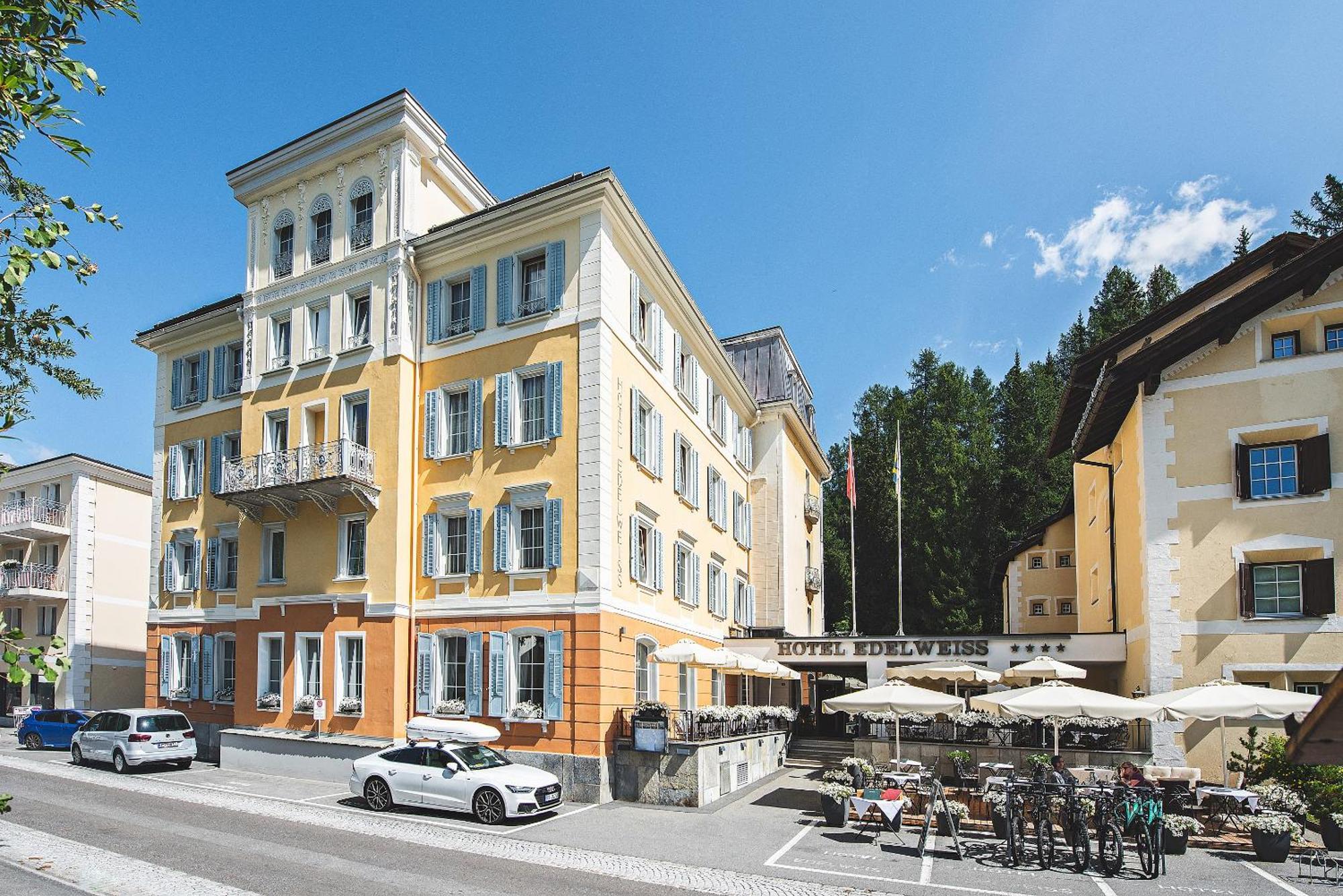 Edelweiss Swiss Quality Hotel Sils Maria Buitenkant foto