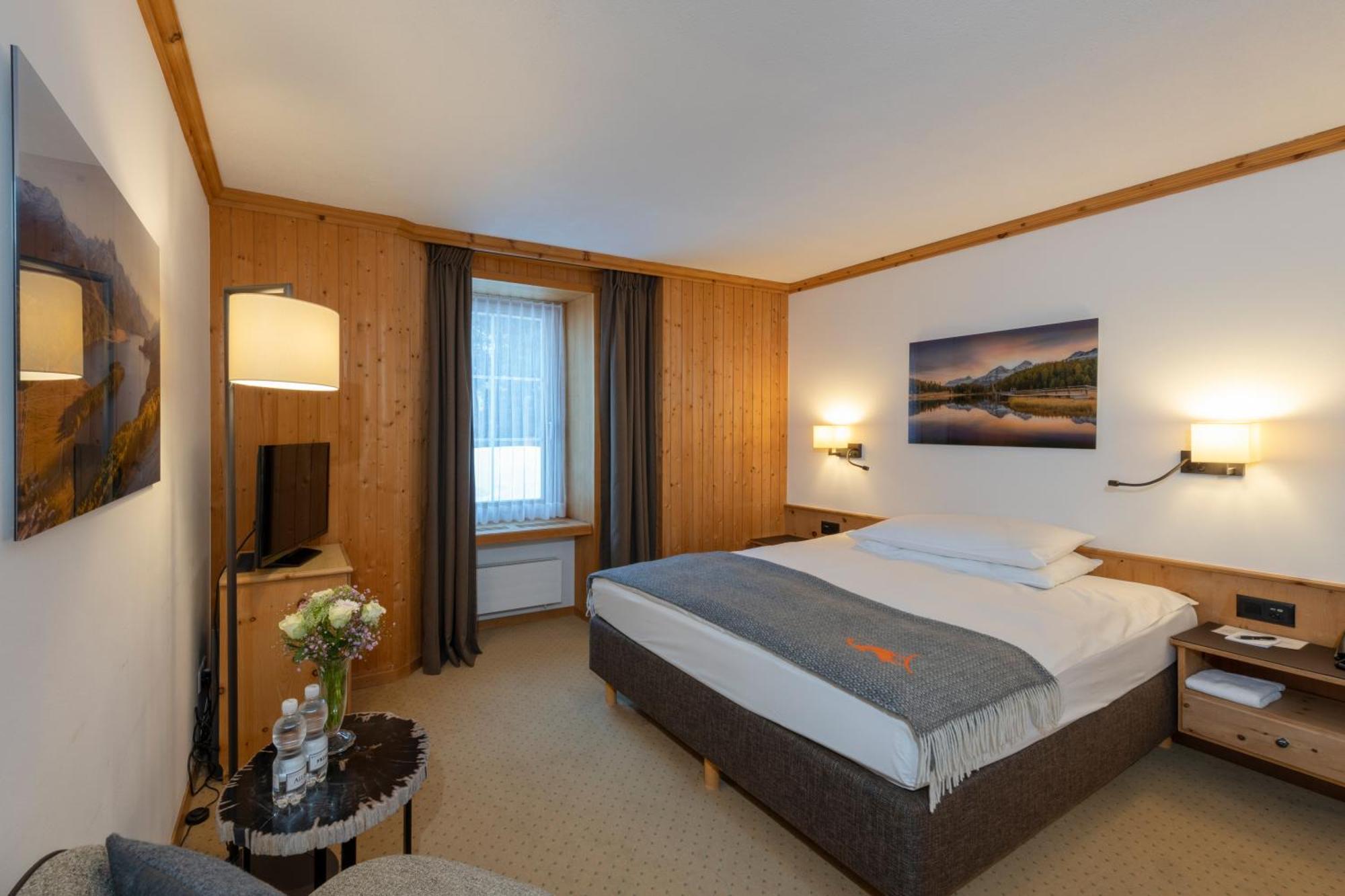 Edelweiss Swiss Quality Hotel Sils Maria Kamer foto